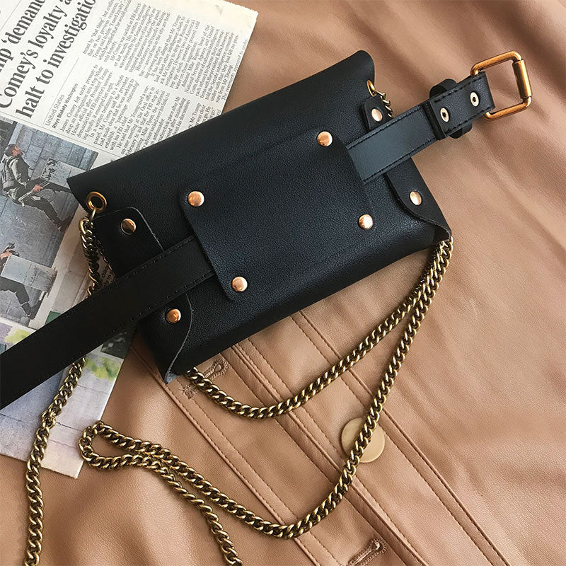 Fashionable Women's Waist Bag - Versatile Shoulder Clutch