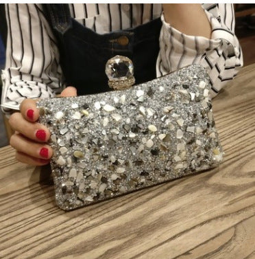 2019 Rhinestone Evening Clutch Handbag for Women