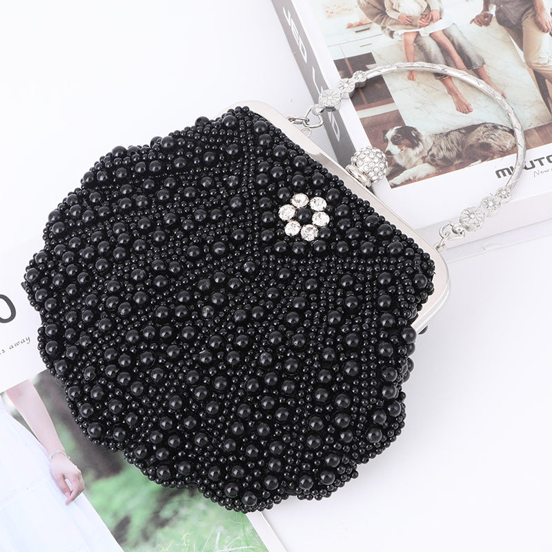 Luxury Pearl Evening Clutch Bag for Women