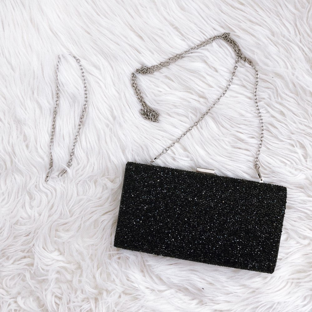 Diamond-Encrusted Clutch Bag