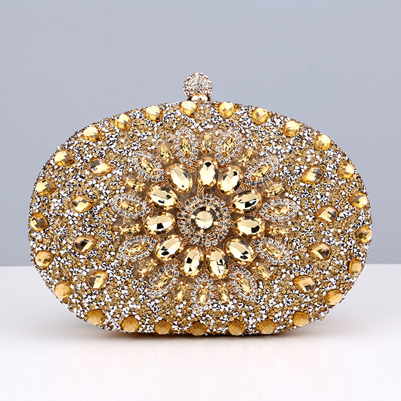 Diamond Luxury Evening Clutch Bag for Women