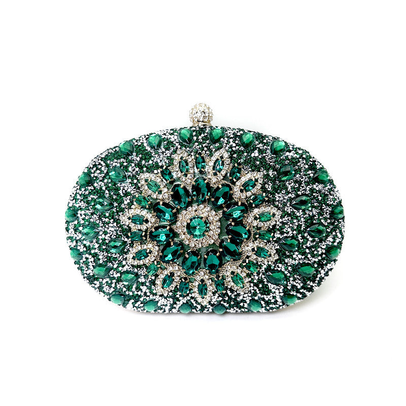 Diamond Luxury Evening Clutch Bag for Women