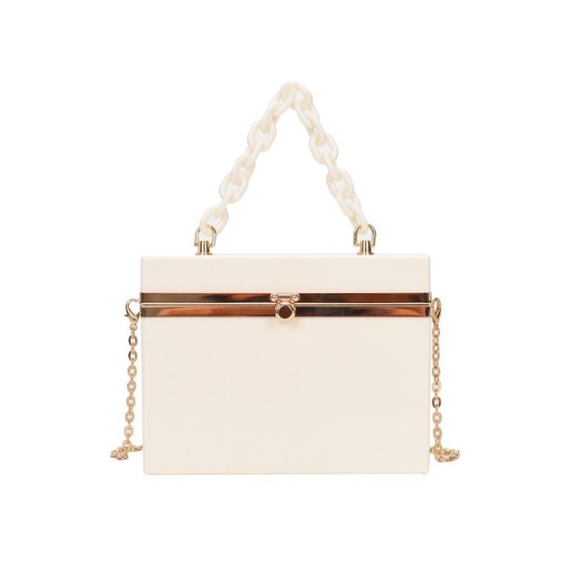 Lady Candy Color Acrylic Handbag Evening Clutch Bag