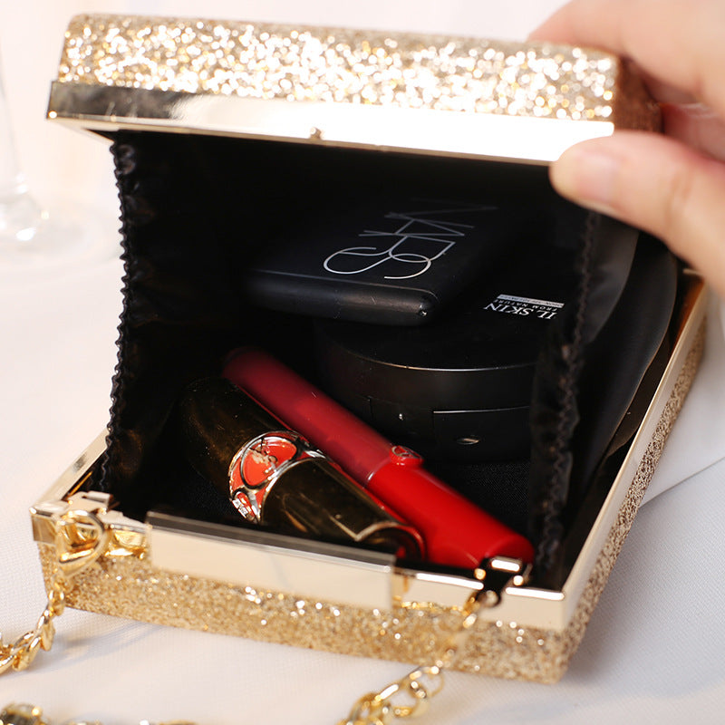 Luxury Designer Sequin Evening Clutch Bag for Women