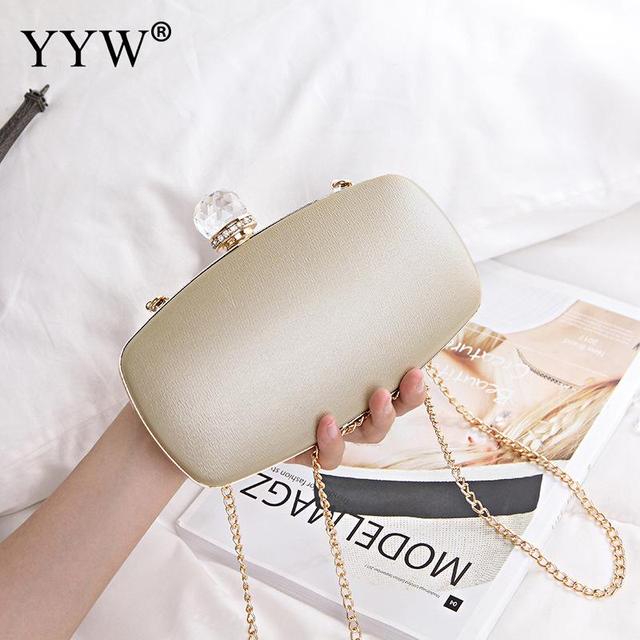 Designer Crystal Evening Clutch Purse for Women
