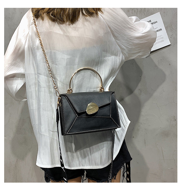 2019 Summer Women's Fashion Color Block Handbag