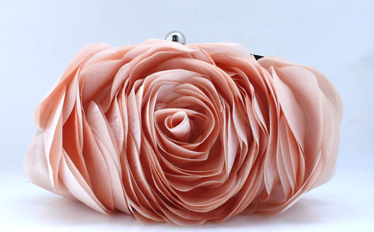 Floral Evening Handbag, Cute Dress Clutch Bag