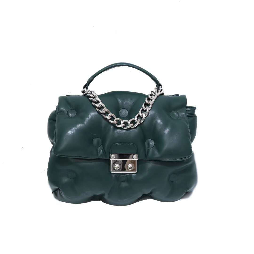 Cotton-Filled Space Bag - Clutch and Shoulder Messenger