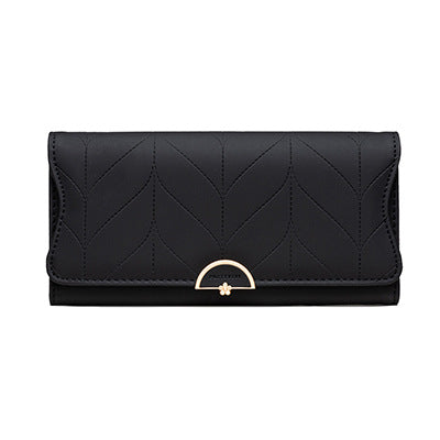 Large Capacity Women's Tri-Fold Clutch Wallet