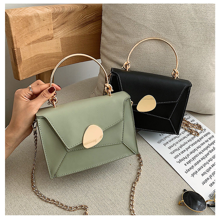 2019 Summer Women's Fashion Color Block Handbag