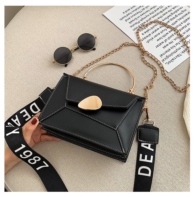 2019 Summer Women's Fashion Color Block Handbag