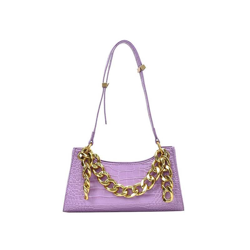 2020 Vintage Crocodile Pattern Chain Bag (Shoulder)