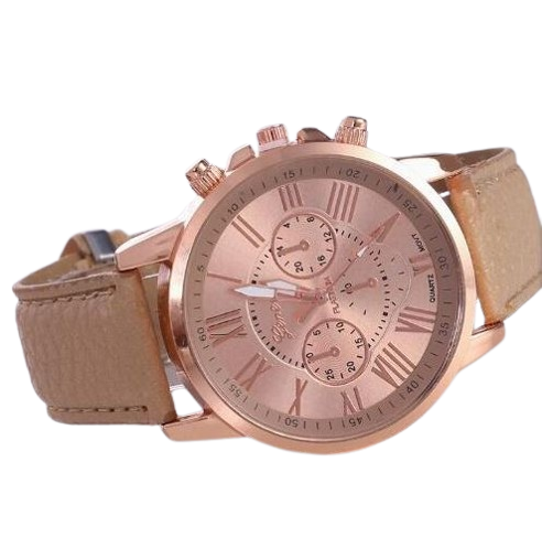 Women's Leather Watch & Men's Outdoor Quartz Watch