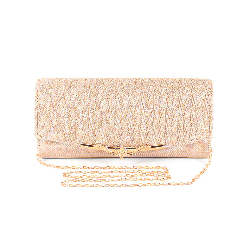 Shiny Bag, Chain Bag, Clutch Bag