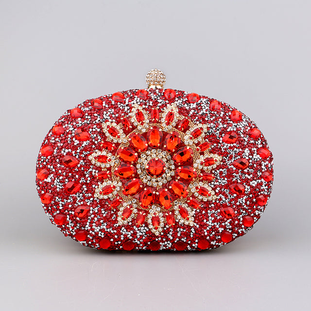 Diamond Luxury Evening Clutch Bag for Women