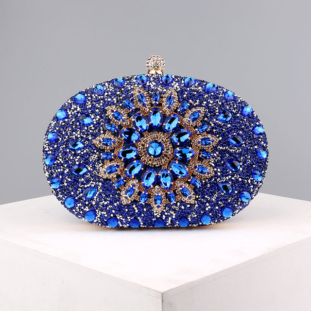 Diamond Luxury Evening Clutch Bag for Women