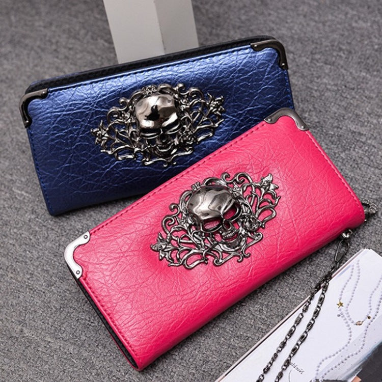 Women's Punk Wallet and Clutch Bag