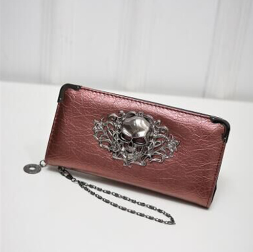 Women's Punk Wallet and Clutch Bag
