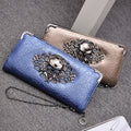 Women's Punk Wallet and Clutch Bag