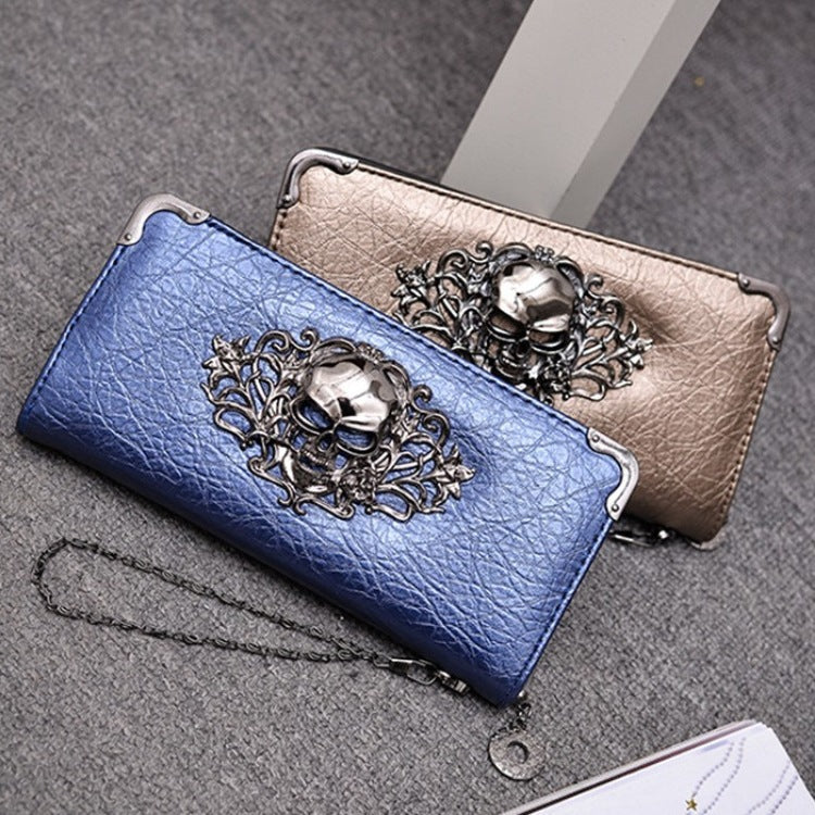 Women's Punk Wallet and Clutch Bag