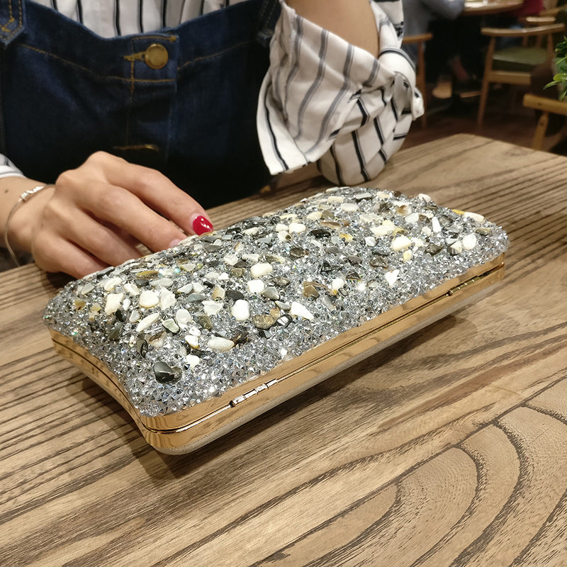 2019 Rhinestone Evening Clutch Handbag for Women