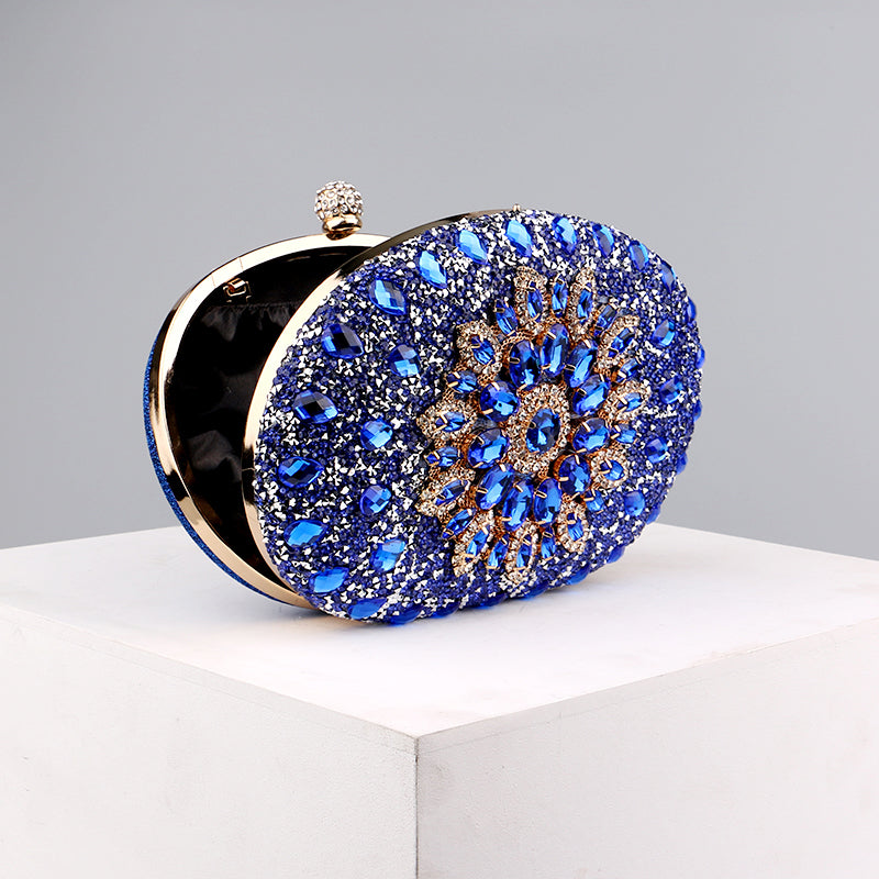 Diamond Luxury Evening Clutch Bag for Women