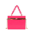 Lady Candy Color Acrylic Handbag Evening Clutch Bag