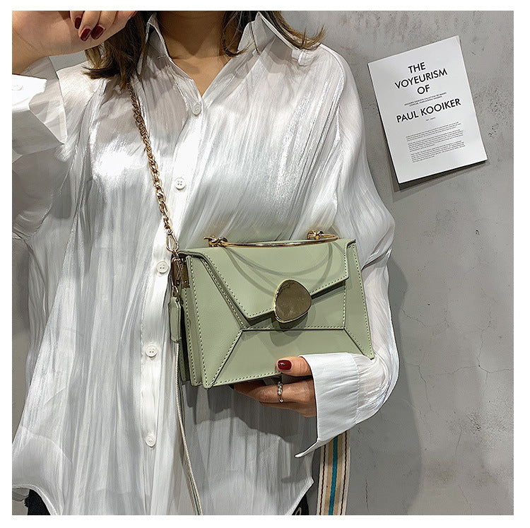 2019 Summer Women's Fashion Color Block Handbag