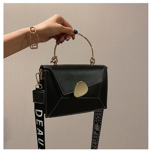 2019 Summer Women's Fashion Color Block Handbag