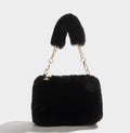 Evening Clutch, Handbag, Plush Chain Bag