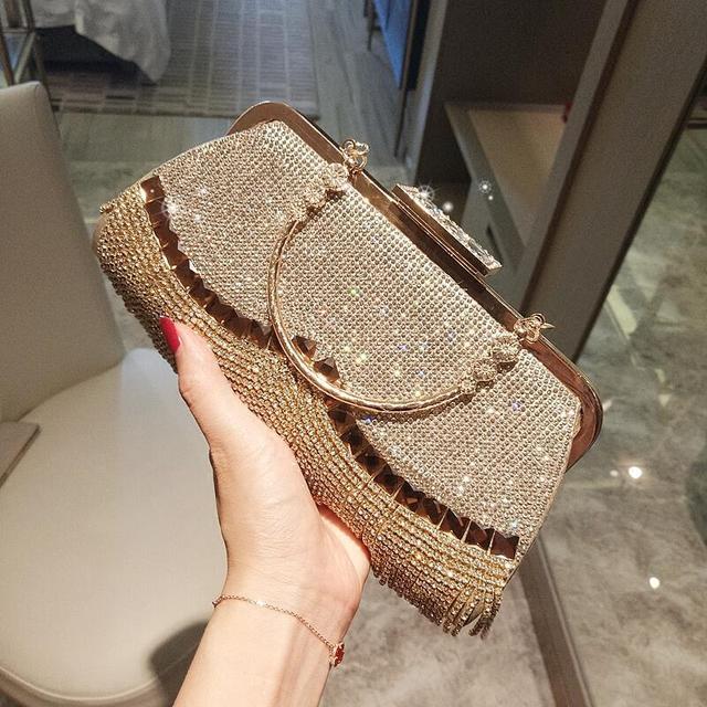 Fashion Diamond Clutch Evening Bag for Women