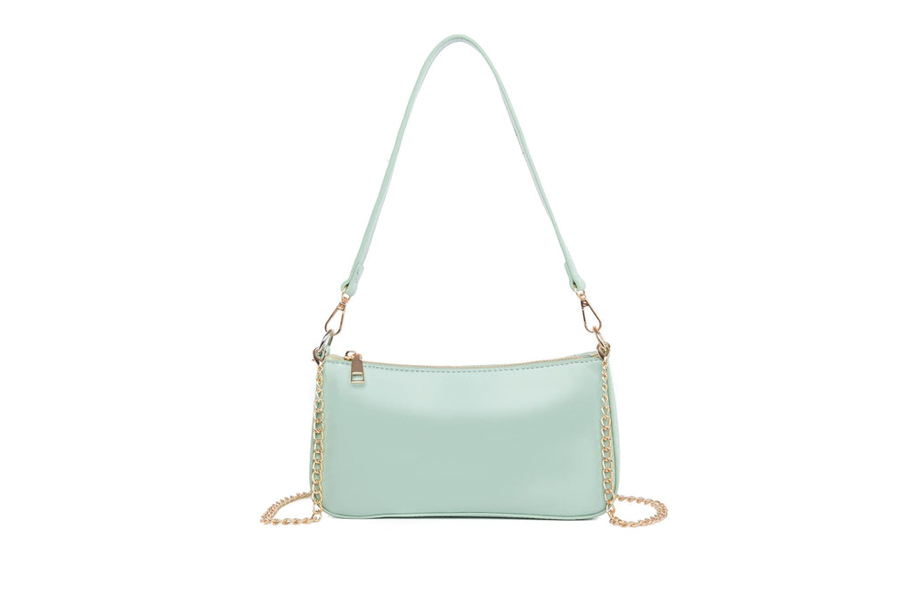 feujury Small Shoulder Bag for Women Trendy Purse Retro Vegan Leather Hobo Purses Clutch Tote HandBags with Zipper Closure
