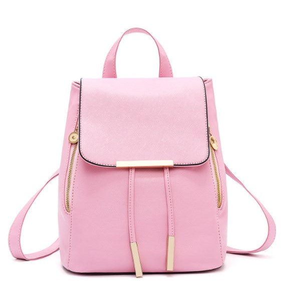 Stylish Travel Backpack Leather Bag