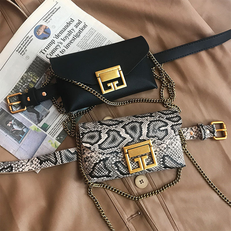 Fashionable Women's Waist Bag - Versatile Shoulder Clutch