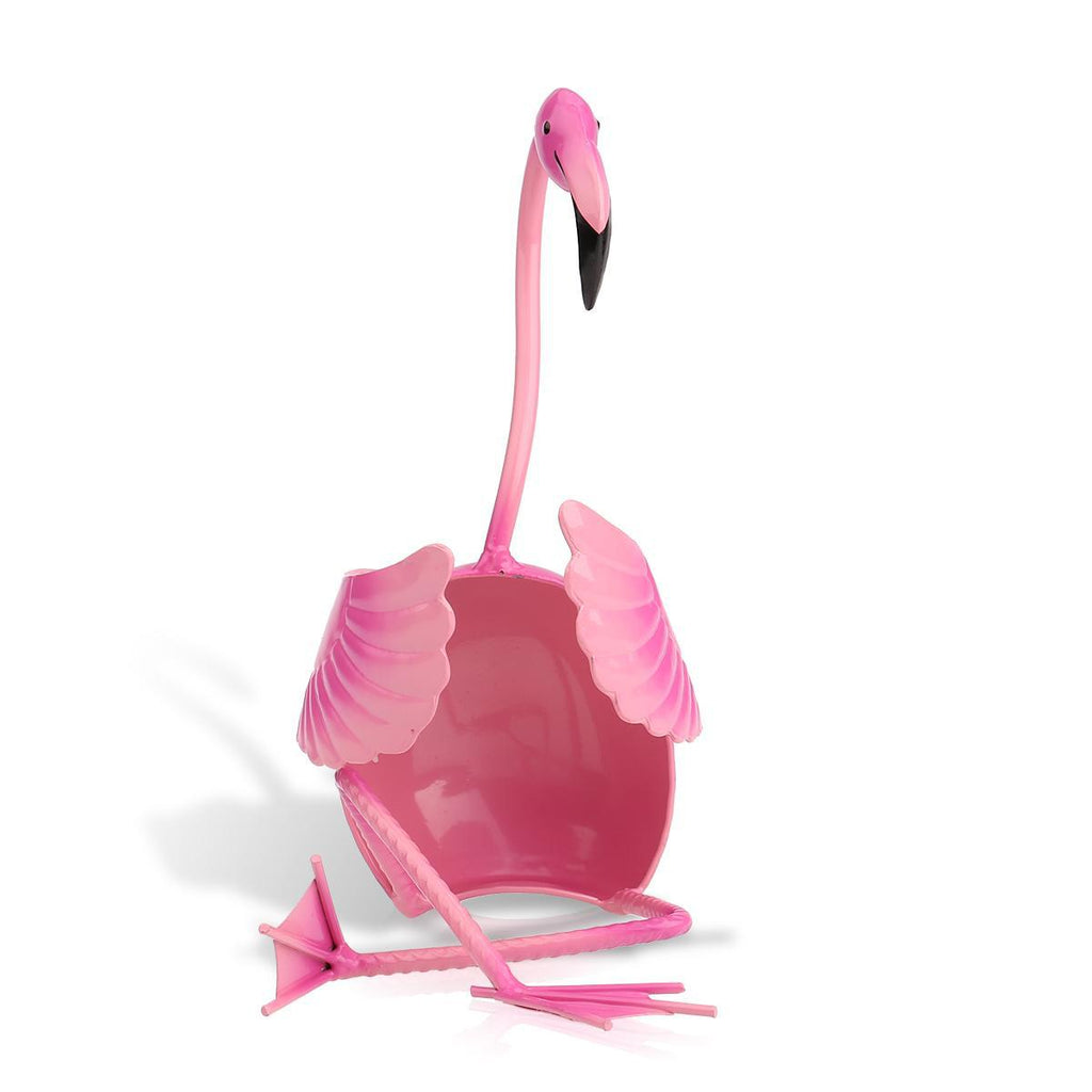 Flamingo Wine Rack - Iron Art Home Decor Piece