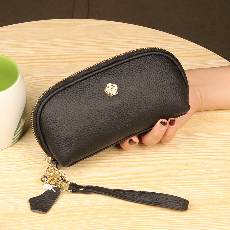 Large Capacity Portable All-in-One Cowhide Wallet