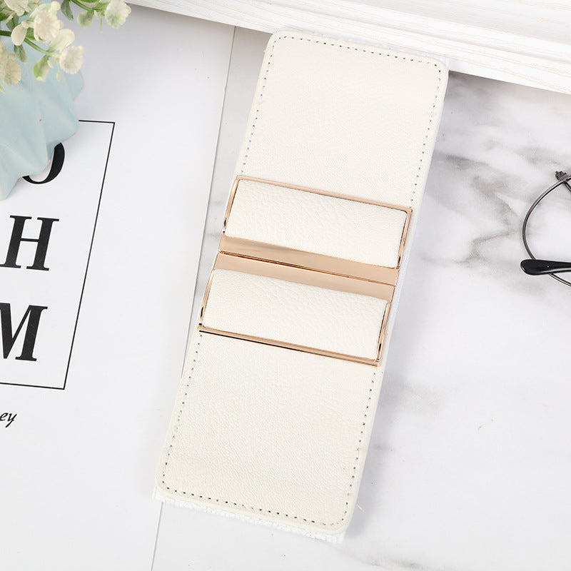 Fashion Women's Elastic Wide Waist Belt for Dresses