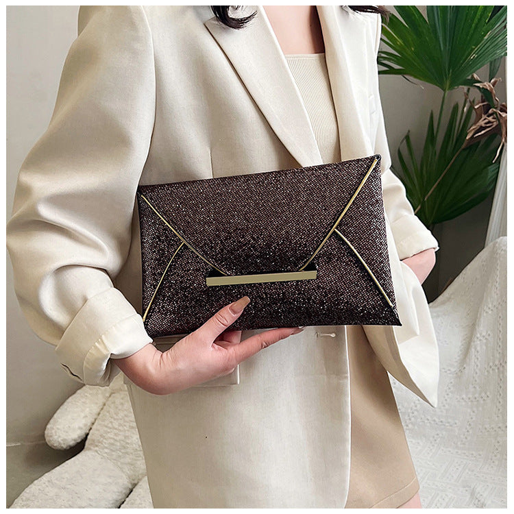 Coofit Women's Evening Clutch Bag with Sparkling Sequins