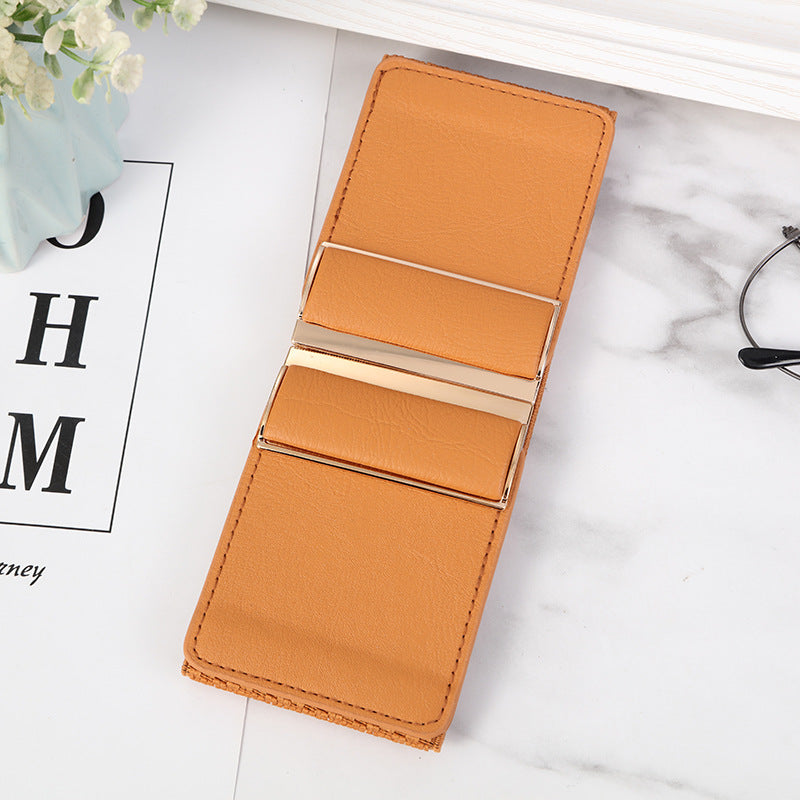 Fashion Women's Elastic Wide Waist Belt for Dresses