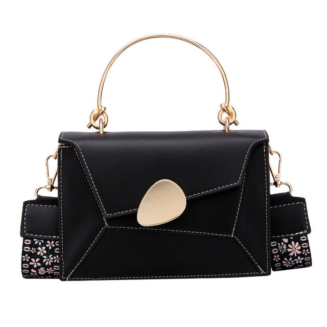 2019 Summer Women's Fashion Color Block Handbag
