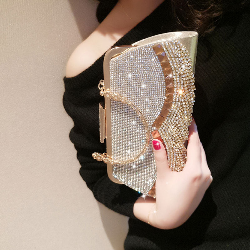 Fashion Diamond Clutch Evening Bag for Women