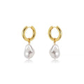 Baroque Pearl Drop Earrings