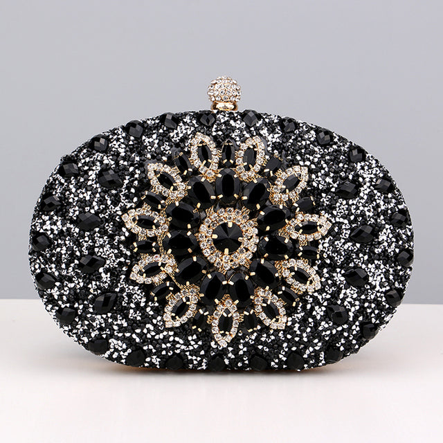 Diamond Luxury Evening Clutch Bag for Women