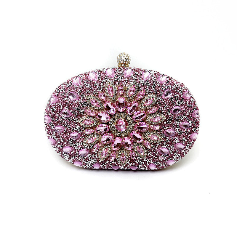 Diamond Luxury Evening Clutch Bag for Women