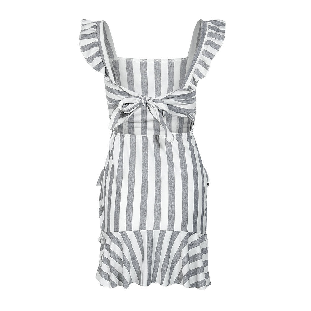 Lace Cami Dress, Striped Dress, Tie-Front Dress