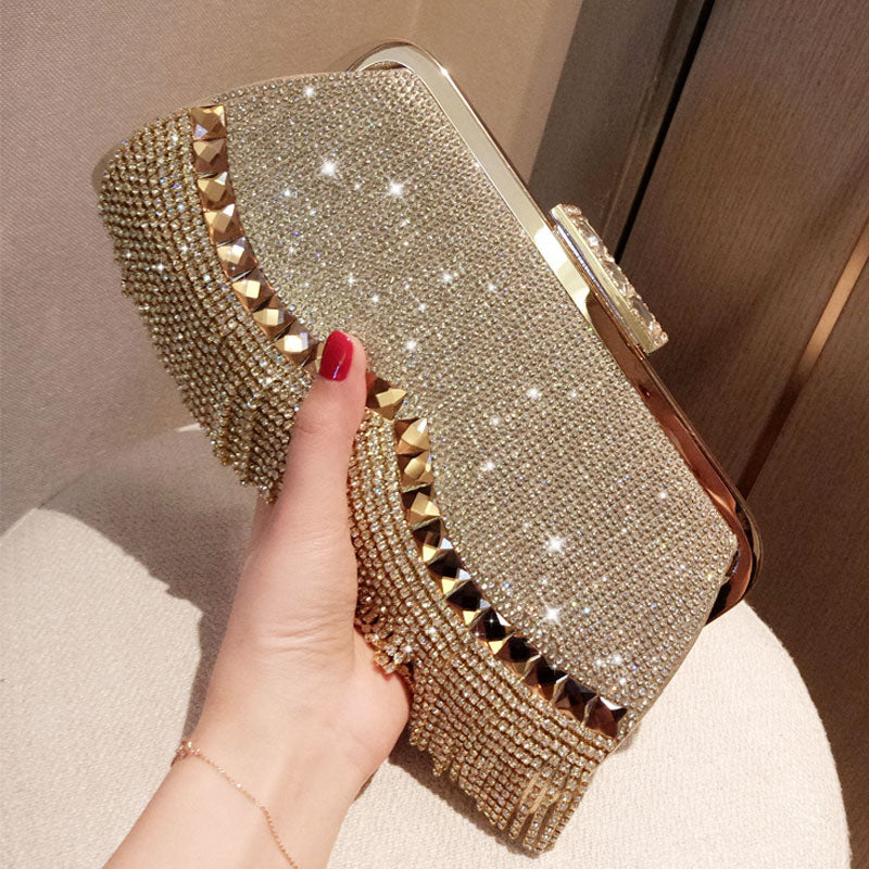 Fashion Diamond Clutch Evening Bag for Women
